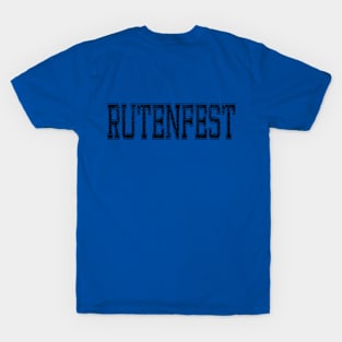 Schriftzug Rutenfest Ravensburg Ravensburger T-Shirt